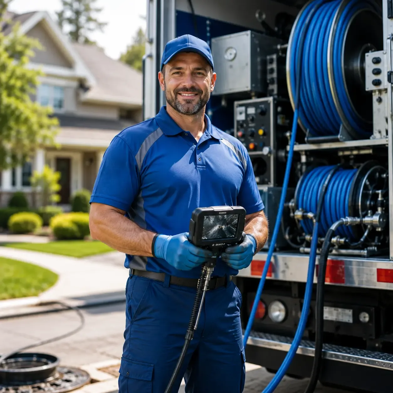 Local outdoor drain cleaning specialists in Burlington, WV
